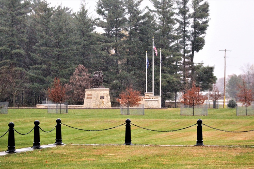 Fall 2020 Views at Fort McCoy's historic Commemorative Area