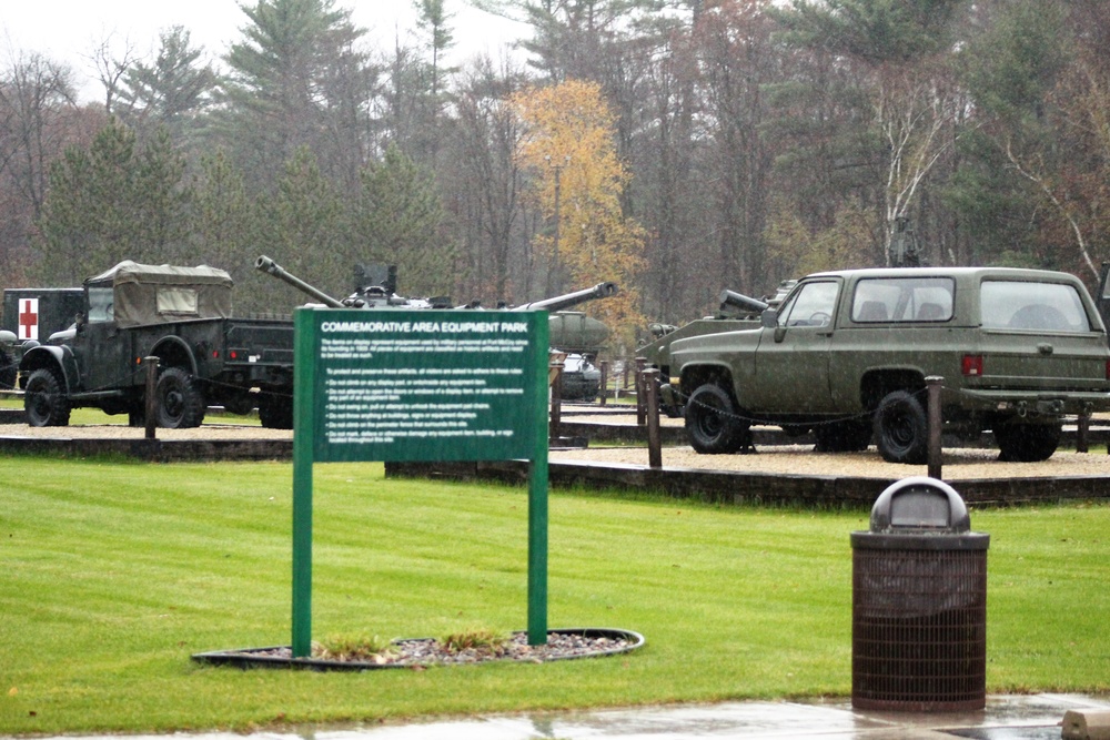 Fall 2020 Views at Fort McCoy's historic Commemorative Area