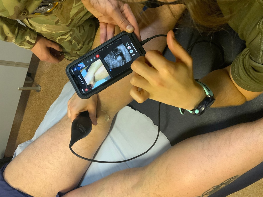 Medical team tests new tech