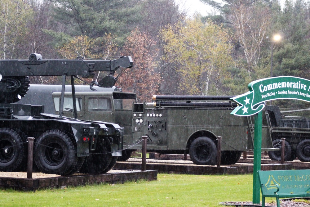 Fall 2020 Views at Fort McCoy's historic Commemorative Area