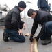 USS Ross crew-served weapons shoot