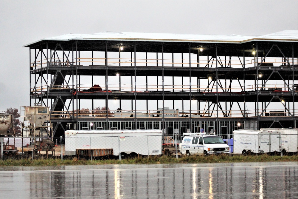 New barracks construction at Fort McCoy