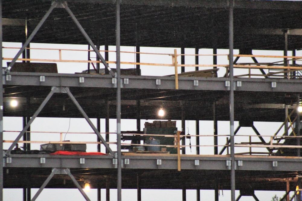 New barracks construction at Fort McCoy