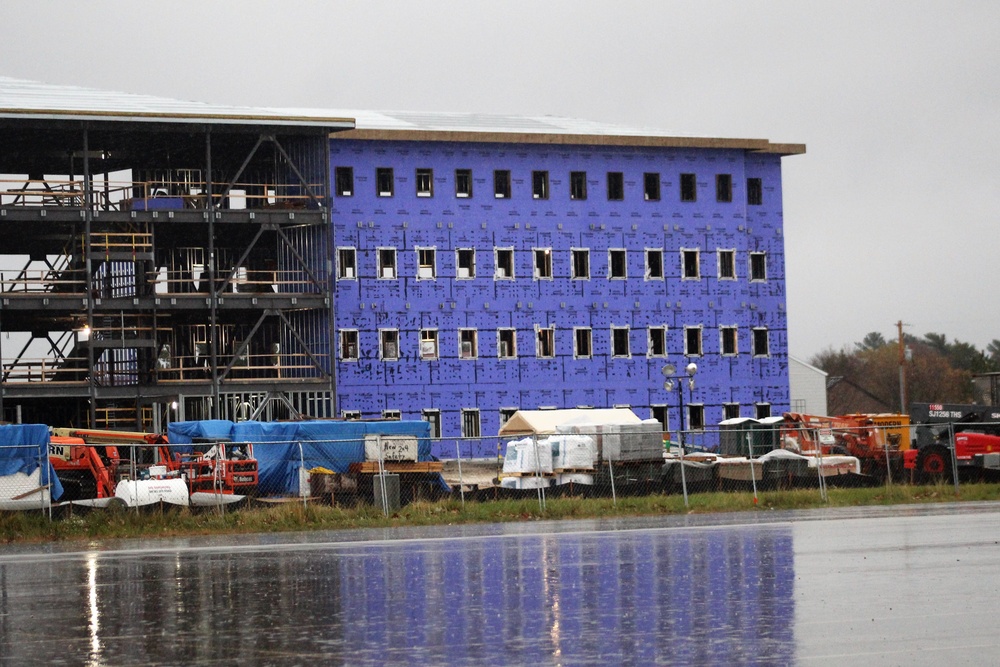 New barracks construction at Fort McCoy