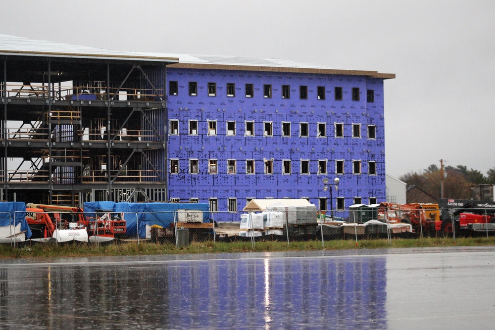 New barracks construction at Fort McCoy