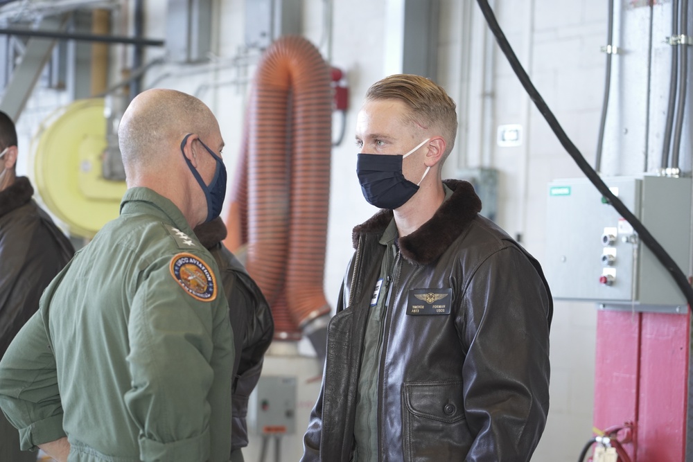 Vice Commandant presents wings to ATC Mobile's Newest Aviators