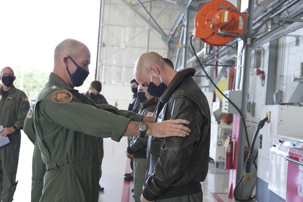 Vice Commandant presents wings to ATC Mobile's Newest Aviators
