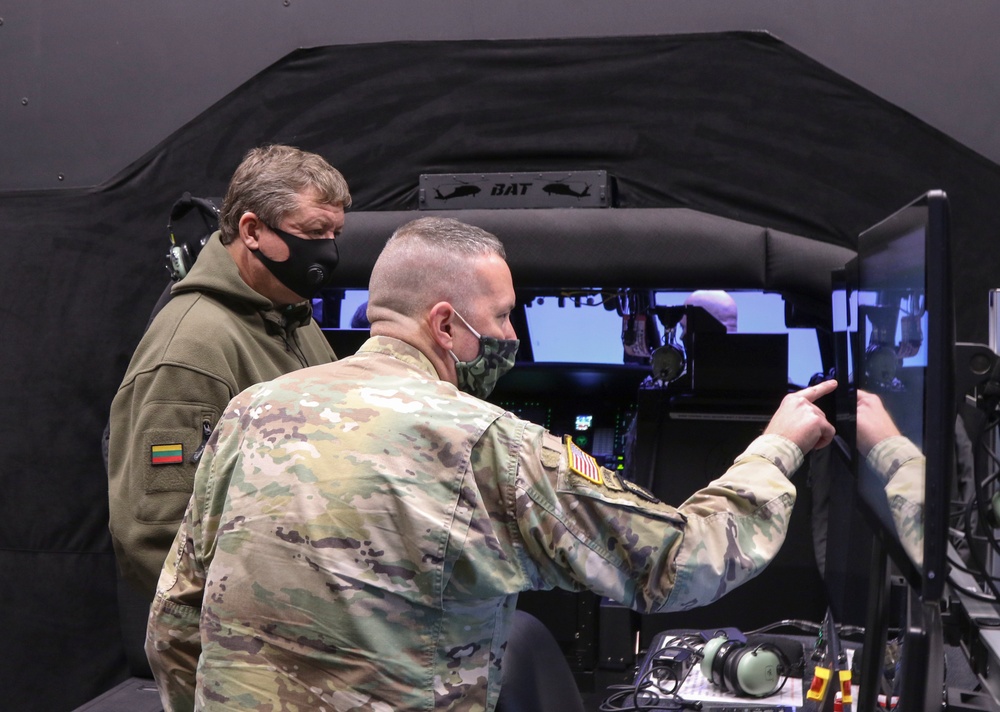 Lithuanian Minister of Defense visits Fort Indiantown Gap