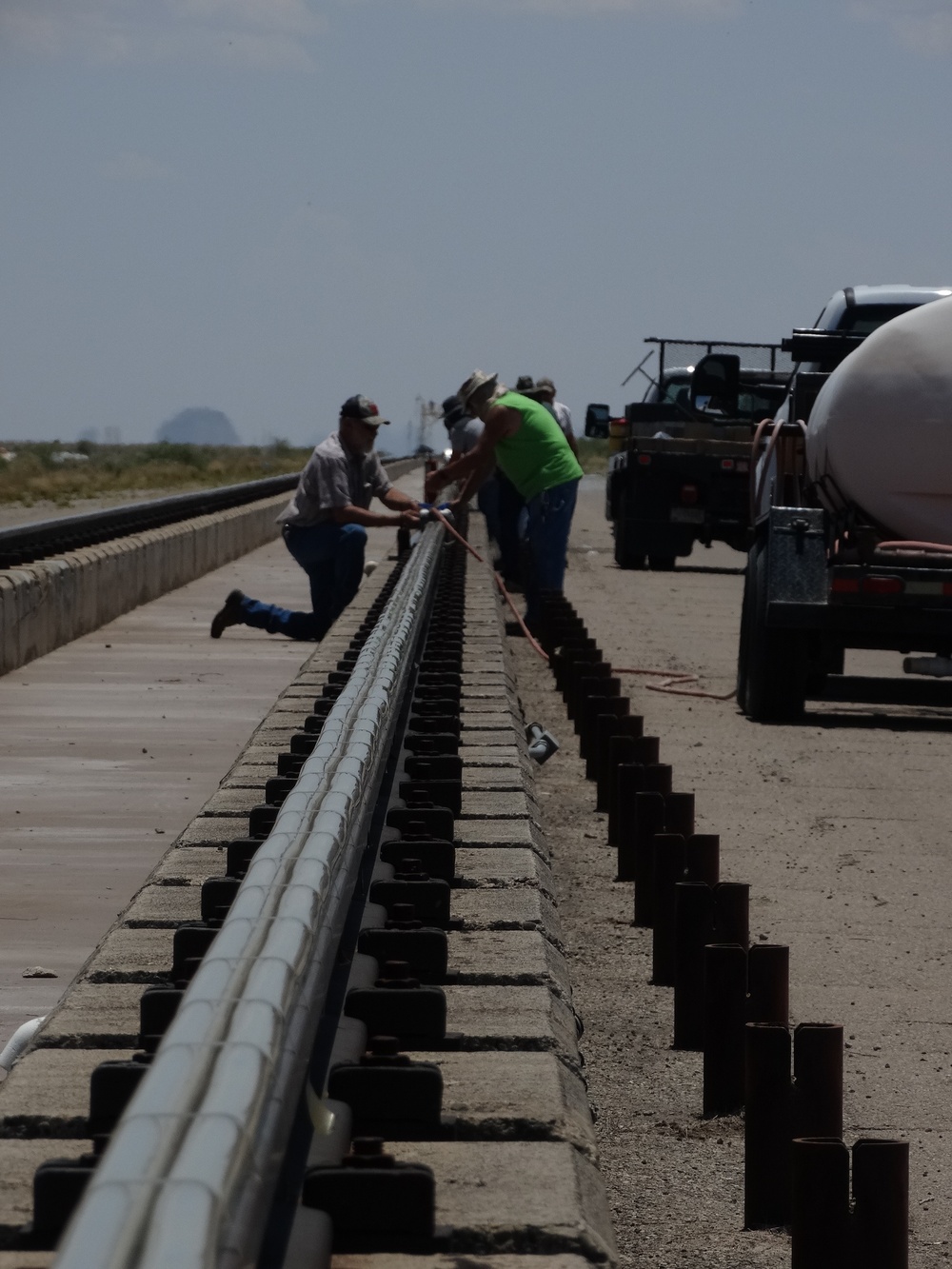 846th Test Squadron prepares Holloman High Speed Test Track for upcoming hypersonic missions