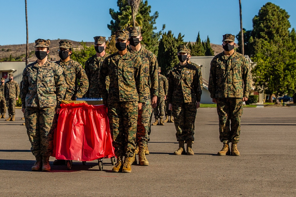 1st Medical Battalion's Cake Cutting Ceremony