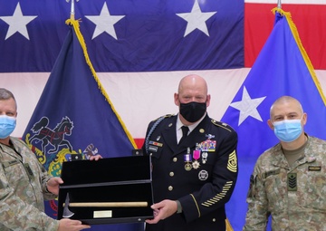 Pa. National Guard’s senior enlisted adviser retires