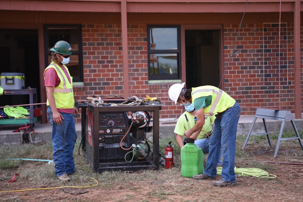 7th Civil Engineer Contractors perform Dormitory Renovations