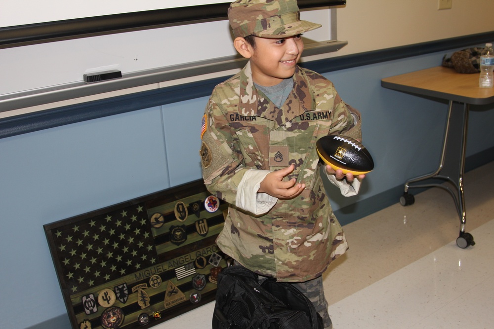 Fort McCoy helps make a wish come true for an 8-year-old child