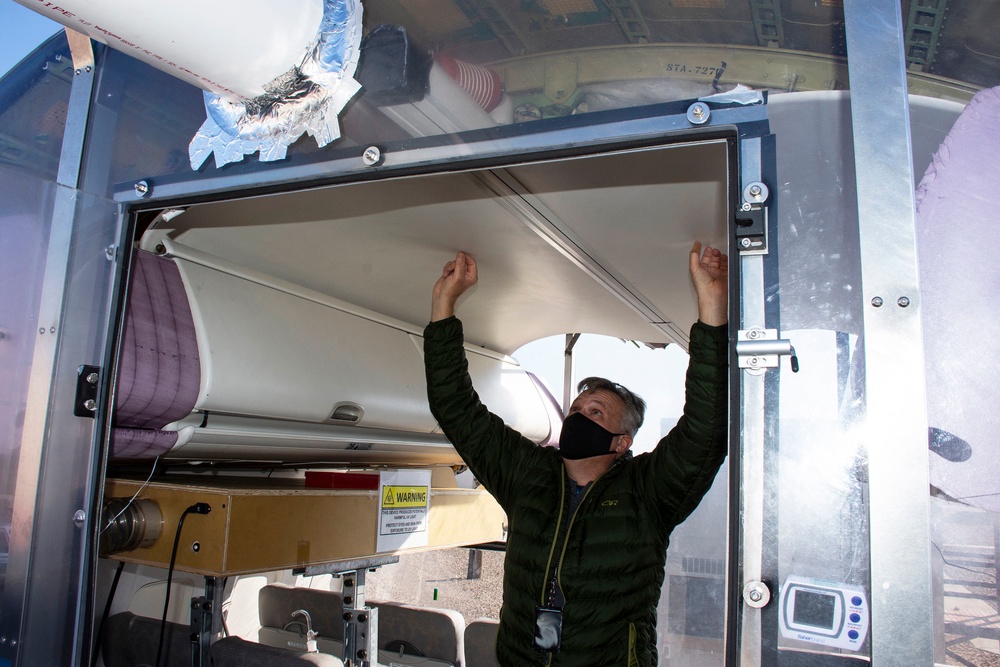 Commercial Aircraft Decontamination Efficacy Test