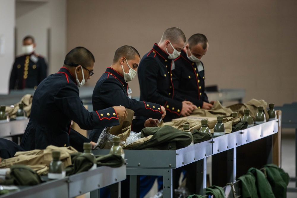 Charlie Company Uniform Fitting