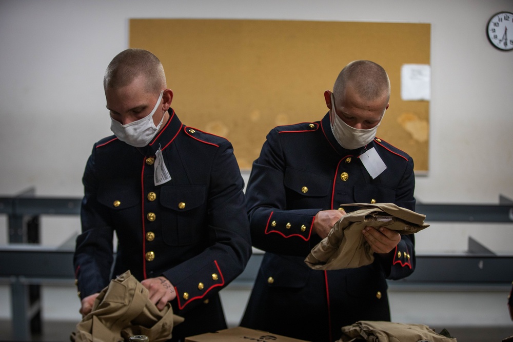 Charlie Company Uniform Fitting