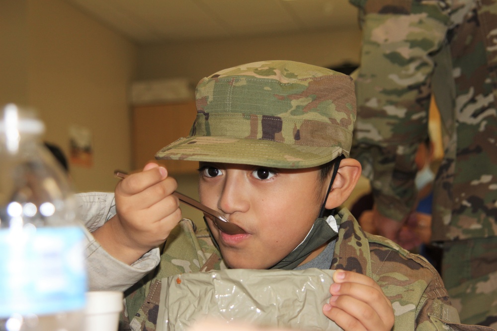 Fort McCoy helps make a wish come true for an 8-year-old child