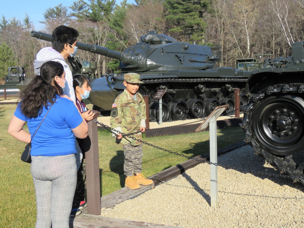 Fort McCoy helps make a wish come true for an 8-year-old child