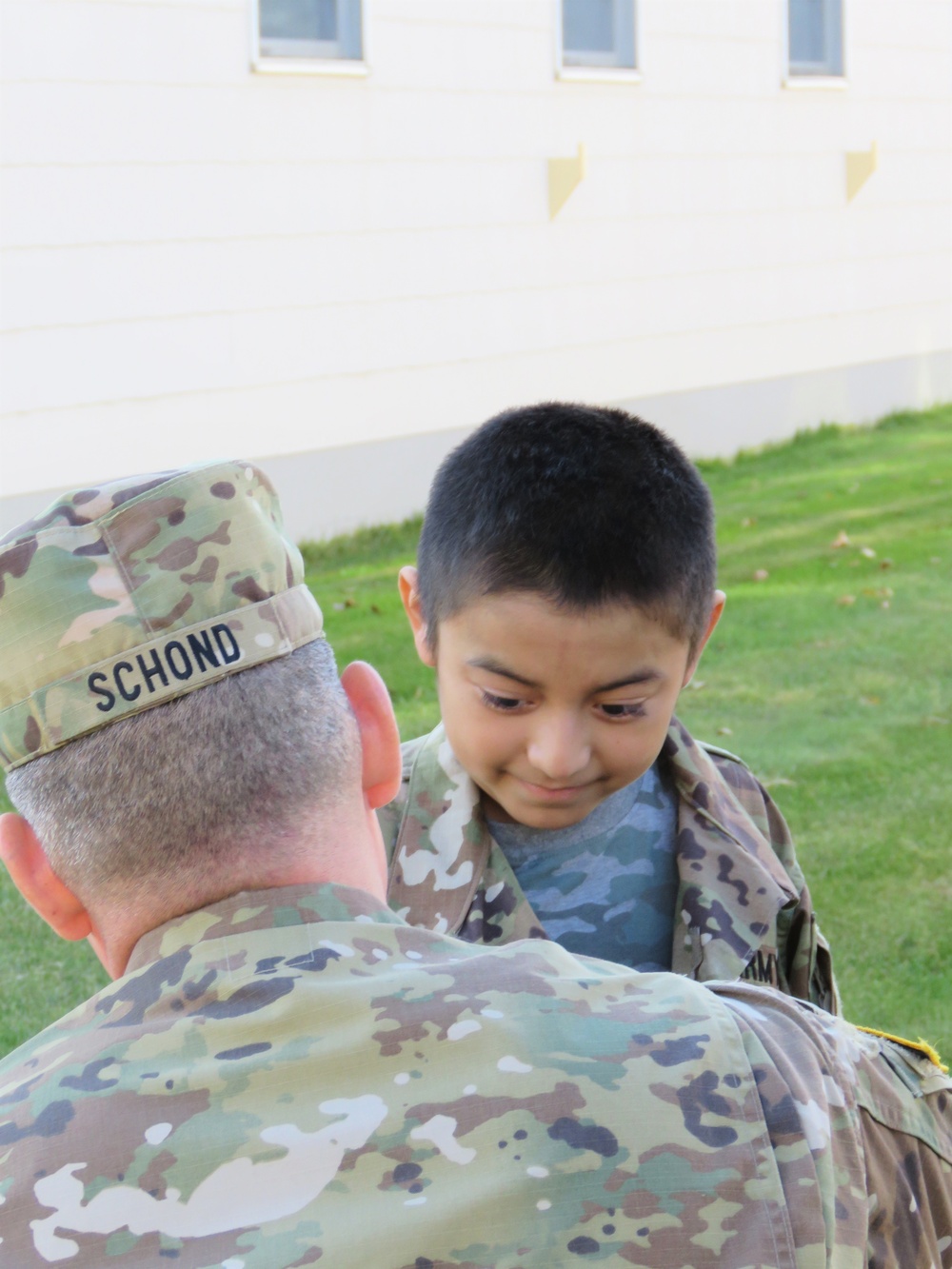 Fort McCoy helps make a wish come true for an 8-year-old child