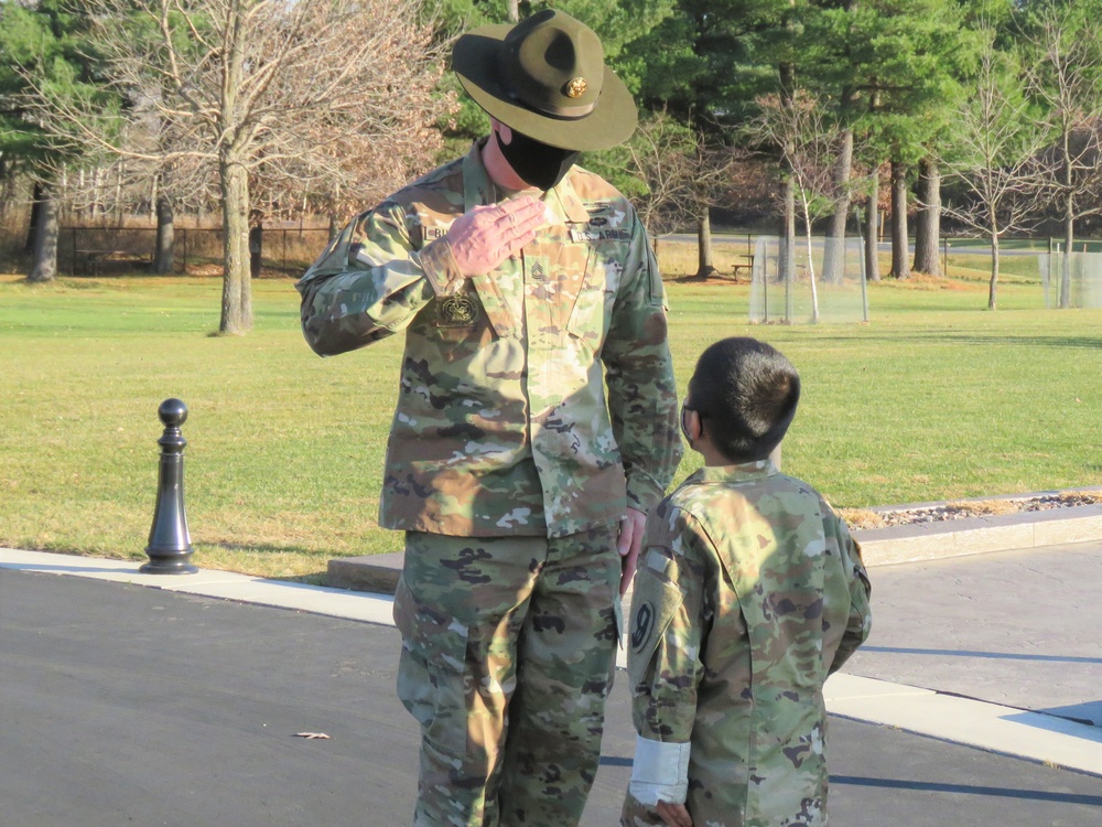 Fort McCoy helps make a wish come true for an 8-year-old child