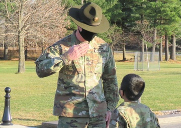 Fort McCoy helps make a wish come true for an 8-year-old child