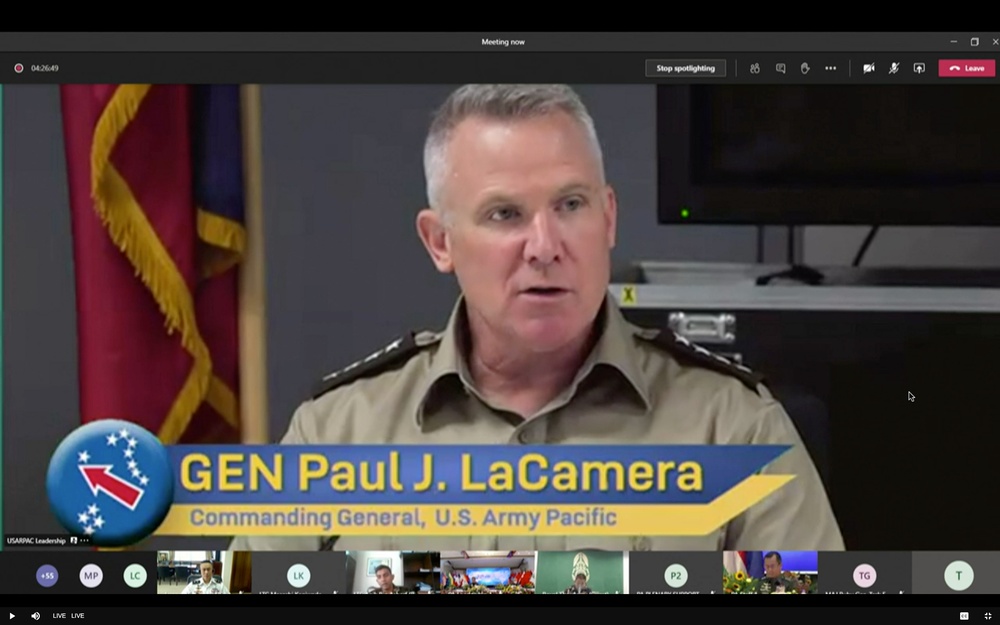 The Philippines and US host virtual land-forces seminar