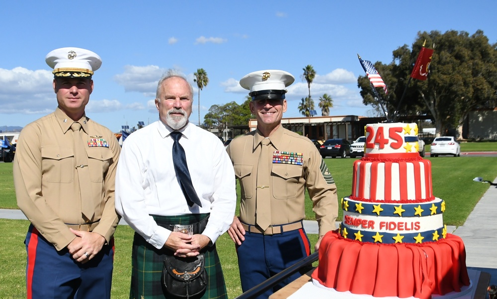 MCTSSA Celebrates 245th Marine Corps Birthday