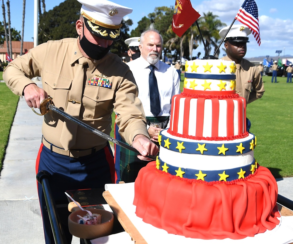 MCTSSA Celebrates 245th Marine Corps Birthday