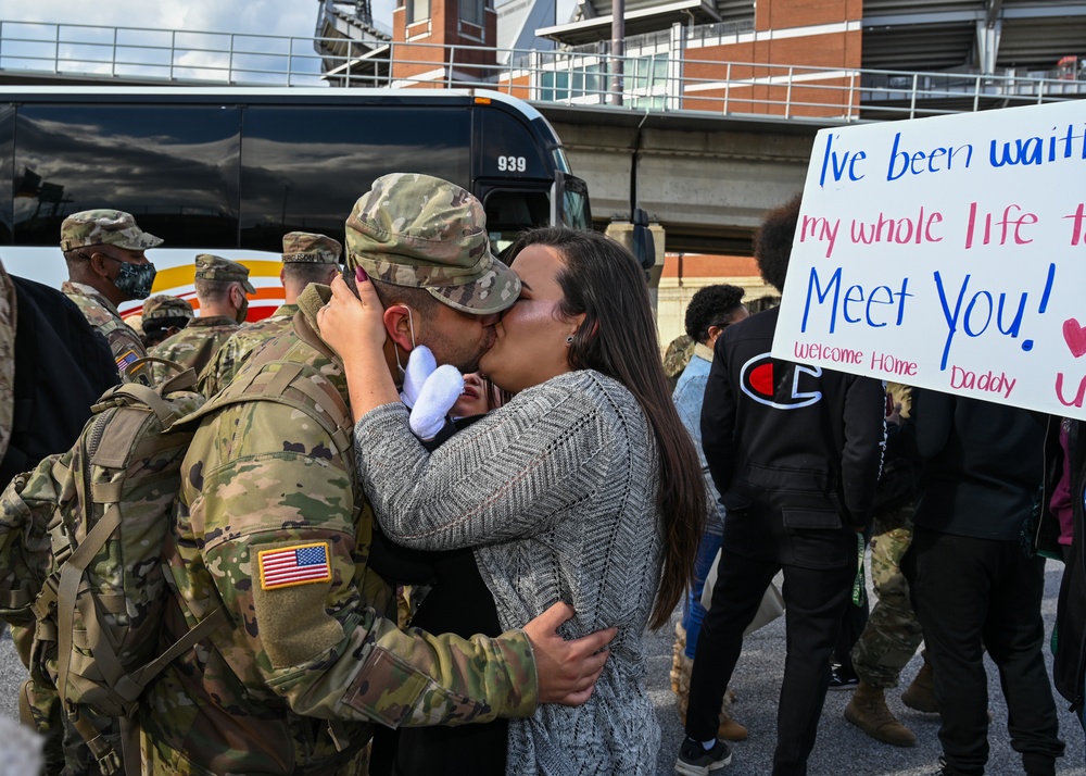 729th Quartermaster Composite Supply Company Return From Deployment