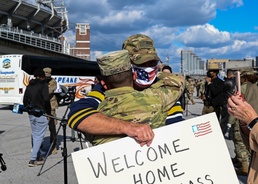 729th Quartermaster Composite Supply Company Return From Deployment