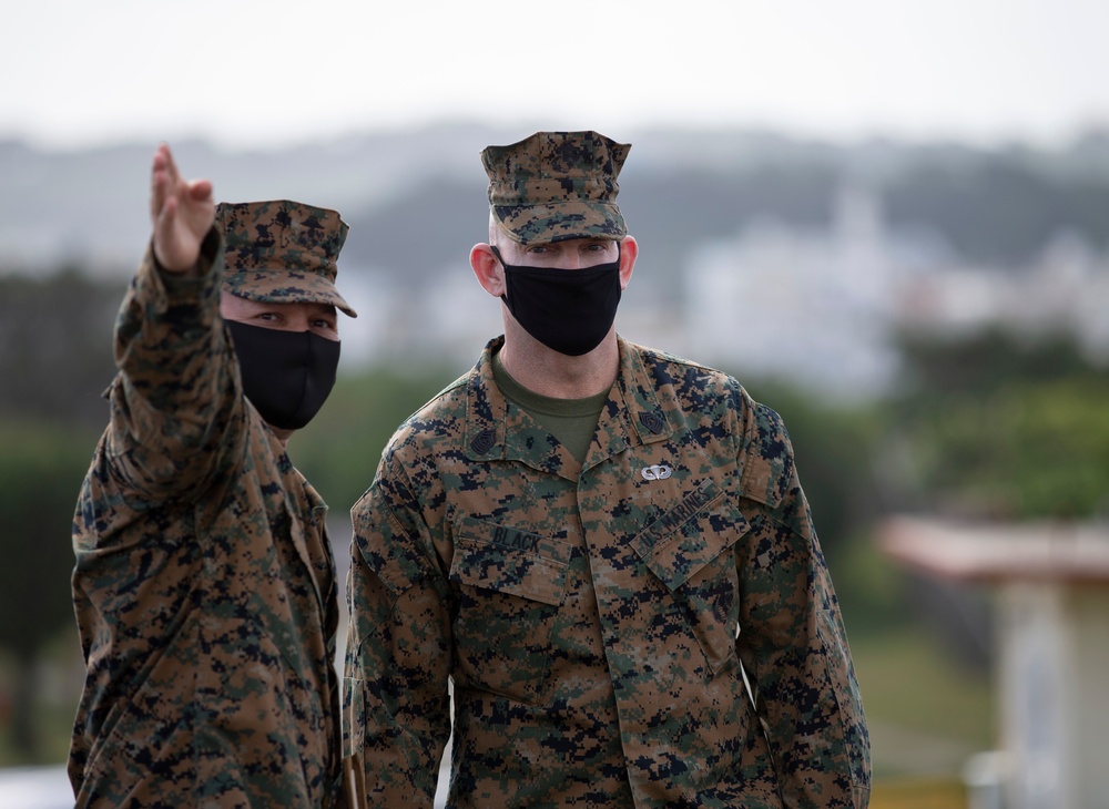 Marine Corps Commandant, Sergeant Major visit Okinawa