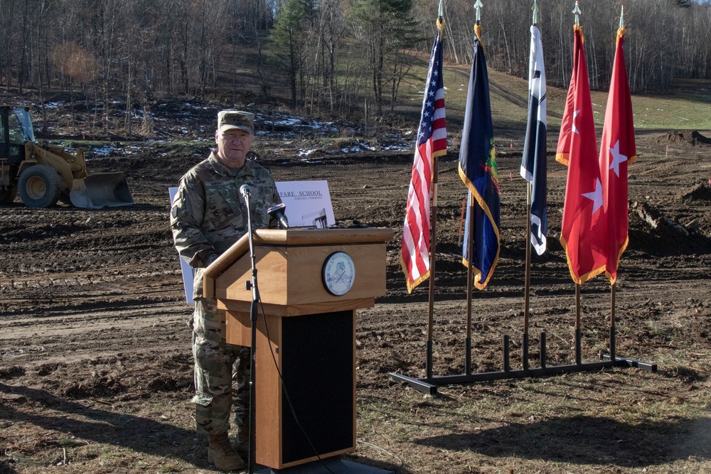 Army Mountain Warfare School Breaks Ground on New Schoolhouse