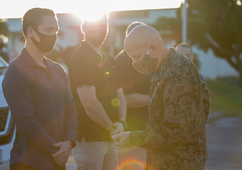 Marine Corps Commandant, Sergeant Major visit Okinawa