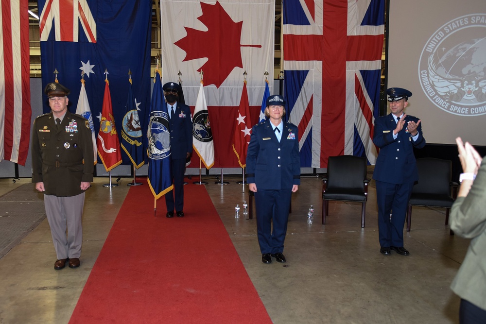 CFSCC welcomes new commander, high expectations set for combined space operations