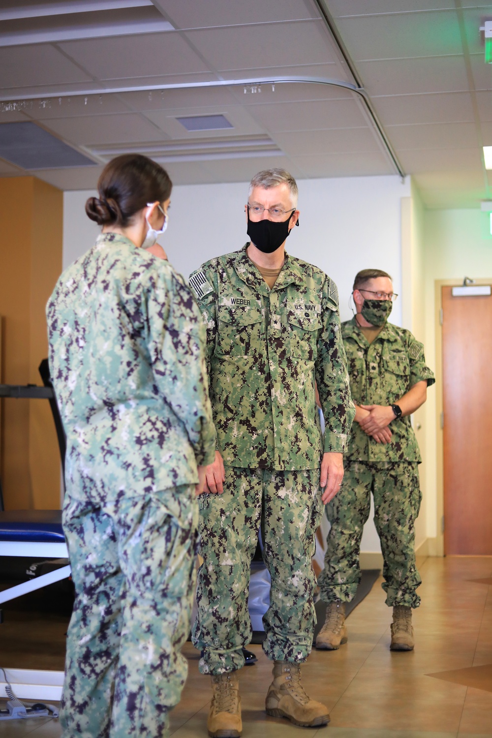 NMFP Commander Visits Naval Hospital Twentynine Palms