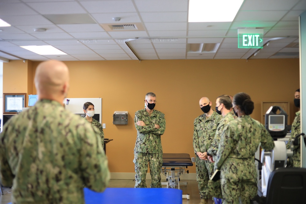 NMFP Commander Visits Naval Hospital Twentynine Palms