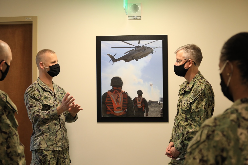 NMFP Commander Visits Naval Hospital Twentynine Palms