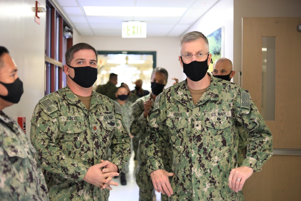 NMFP Commander Visits Naval Hospital Twentynine Palms