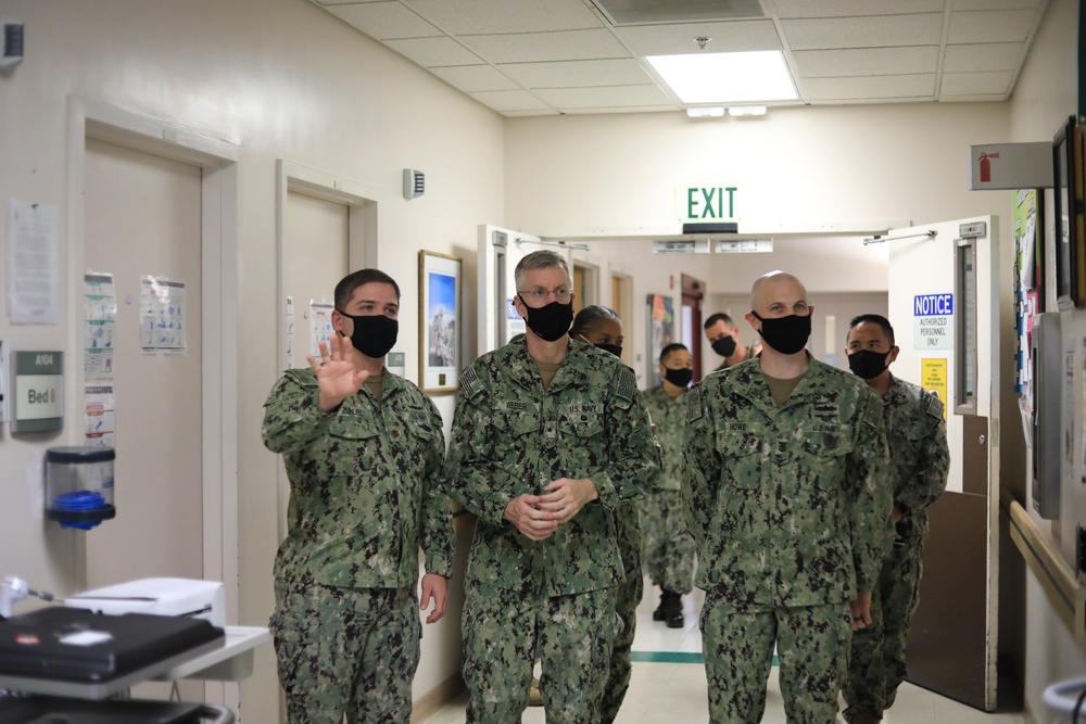 NMFP Commander Visits Naval Hospital Twentynine Palms