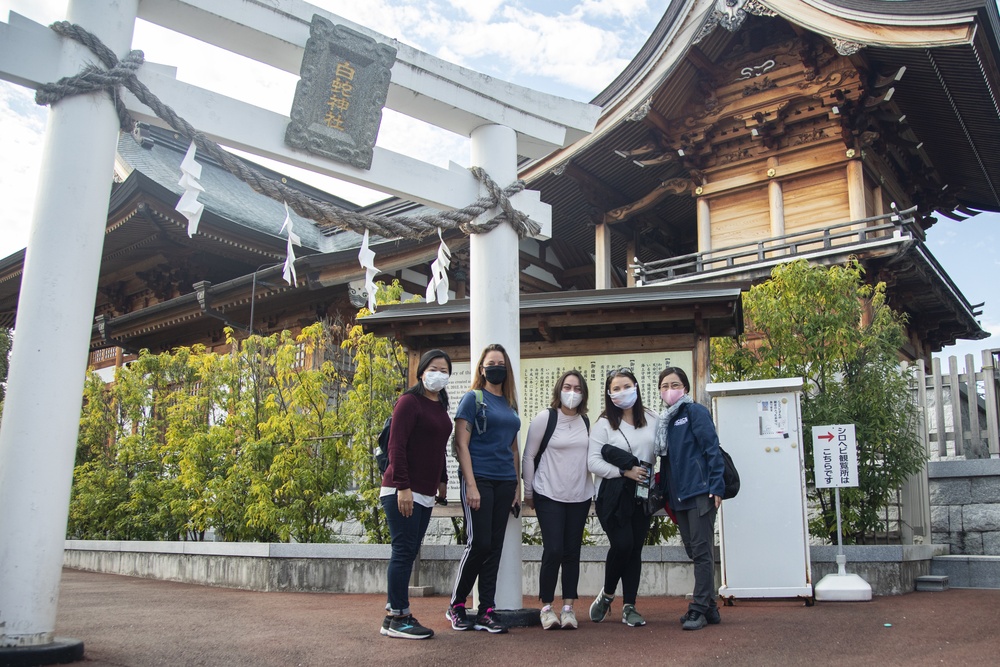 MCAS Iwakuni Residents Visit The Shirohebi (Whitesnake) Shrine