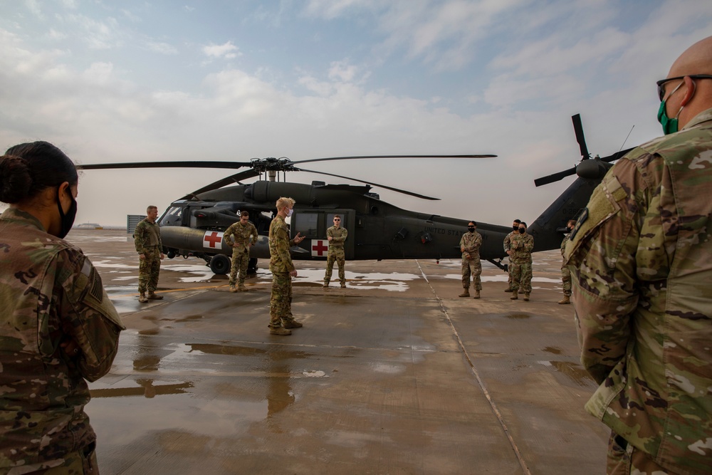 Air Force K-9 Teams Train With Army Veterinarians and Flight Medics