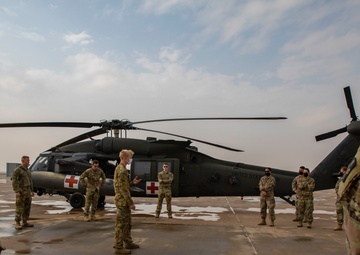 Air Force K-9 Teams Train With Army Veterinarians and Flight Medics