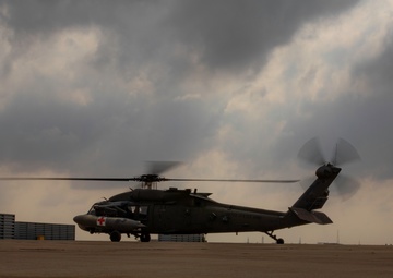 Air Force K-9 Teams Train With Army Veterinarians and Flight Medics