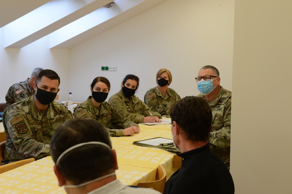 Guard medical team supports Czech partners