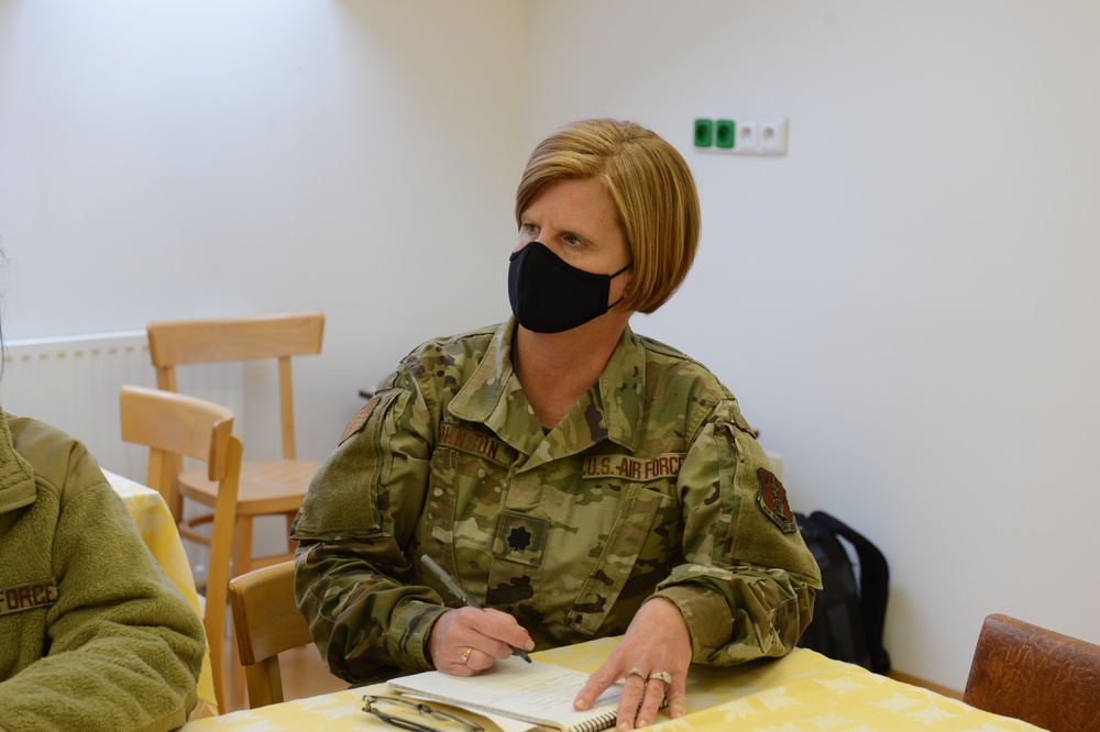 Guard medical team supports Czech partners