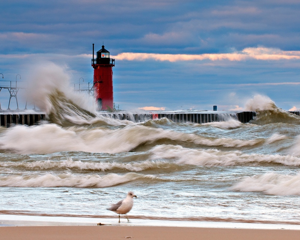 South Haven fall storm