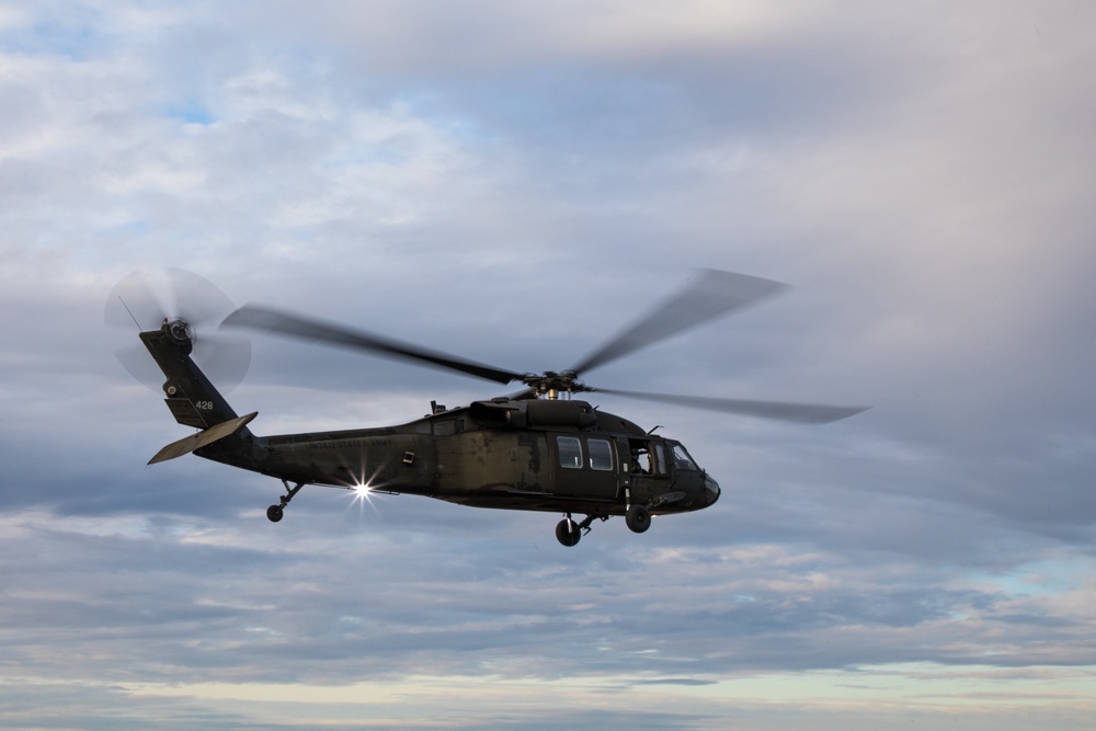 Educators and community leaders fly with Maine Army National Guard