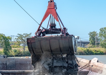 Buffalo River dredging, Fall 2020