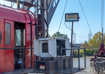 Buffalo River dredging, Fall 2020