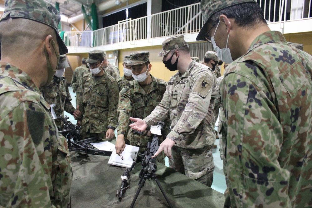 Space Soldiers conduct training with Japanese partners